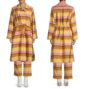 STINE GOYA Gloria Stripe Jacket Size Large